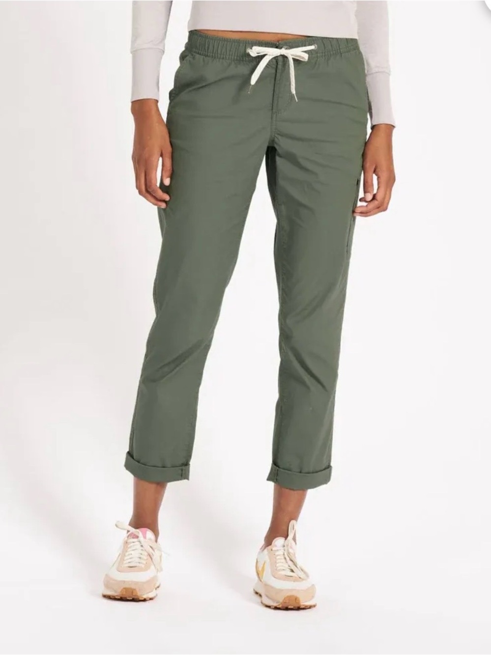 Vuori Olive Green Ripstop Pants